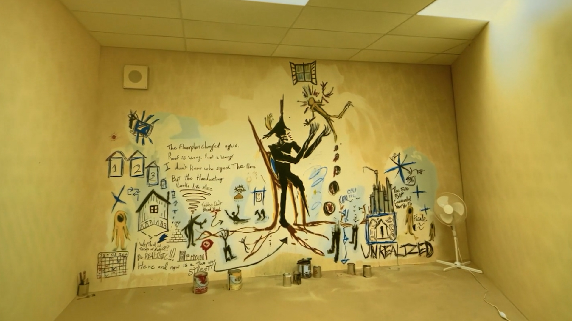 Le secret de la fresque des Backrooms et son lien avec la peinture la plus terrifiante au monde
